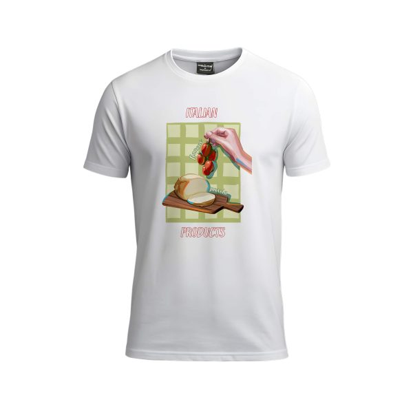 T-Shirt con stampe I LOVE COSTA D'AMALFI
