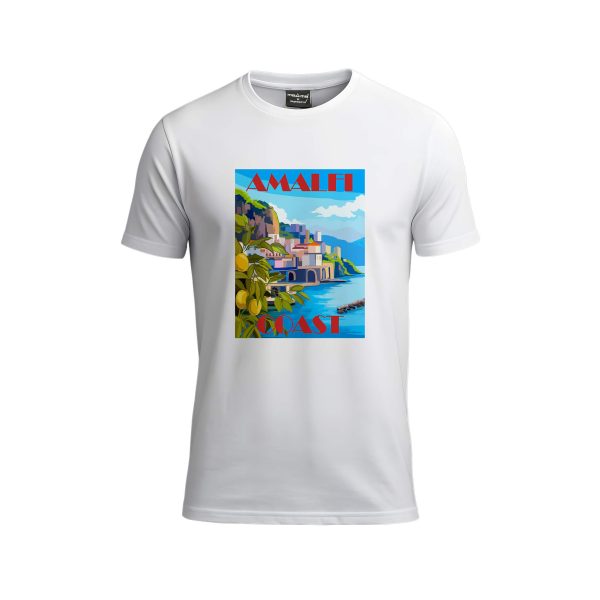 T-Shirt con stampe I LOVE COSTA D'AMALFI