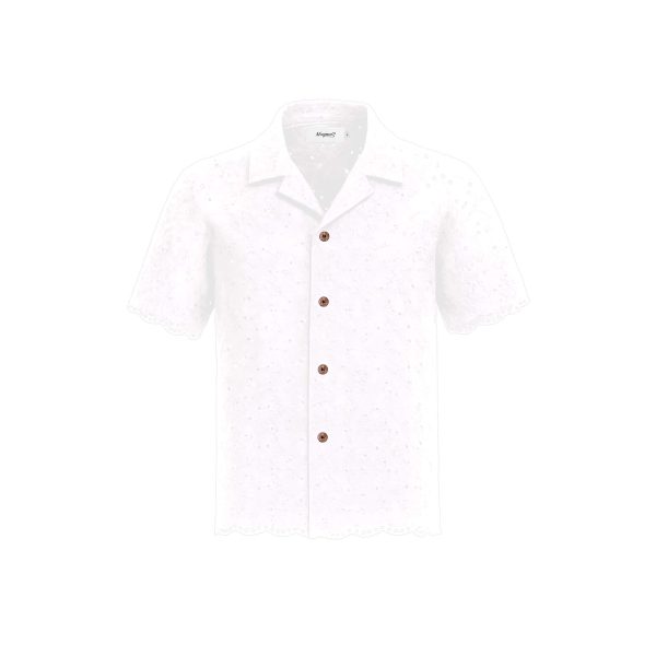 Camicia uomo pizzo Sangallo I LOVE COSTA D'AMALFI