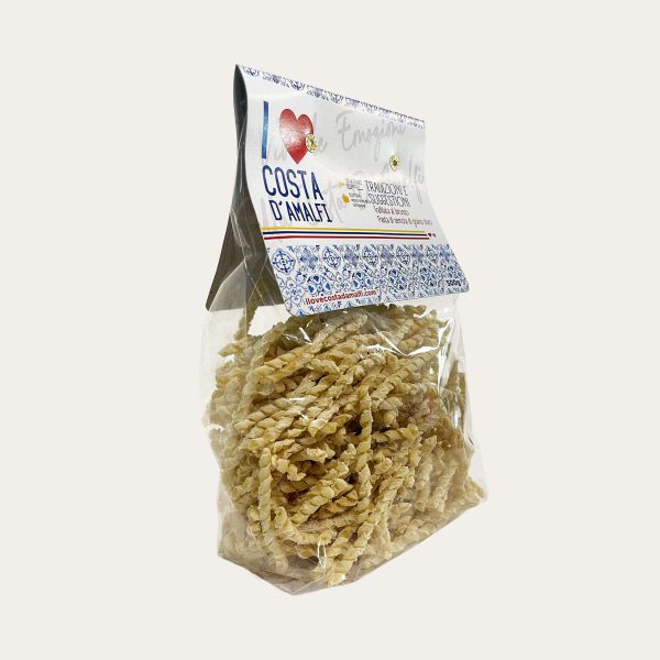 Pasta FUSILLI i love costa d'Amalfi in collaborazione con pastificio Graziano
