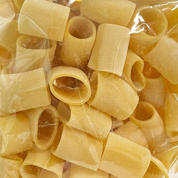 Pasta MEZZI PACCHERI LISCI i love costa d'Amalfi in collaborazione con pastificio Graziano