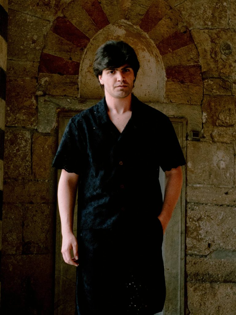 CAMICIA UOMO PIZZO SANGALLO